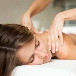 Chiropractic West Covina CA Woman Receiving Massage